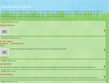 Tablet Screenshot of befreeinchrist4ever.blogspot.com