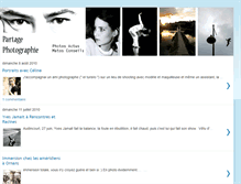 Tablet Screenshot of partagephotographie.blogspot.com
