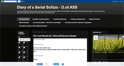 Desktop Screenshot of diaryofaserialschizo.blogspot.com