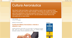 Desktop Screenshot of culturaaeronautica.blogspot.com