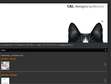 Tablet Screenshot of cldesignarquitectura.blogspot.com