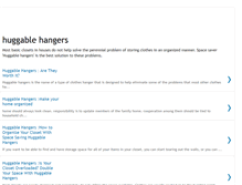 Tablet Screenshot of huggable-hanger.blogspot.com