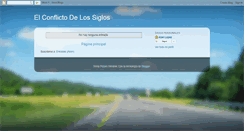 Desktop Screenshot of conflictodelossiglos.blogspot.com