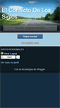 Mobile Screenshot of conflictodelossiglos.blogspot.com