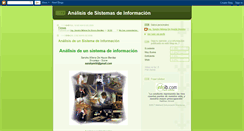 Desktop Screenshot of analysisdesistemas.blogspot.com