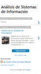 Mobile Screenshot of analysisdesistemas.blogspot.com
