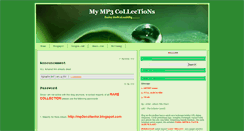 Desktop Screenshot of mp3scollector.blogspot.com