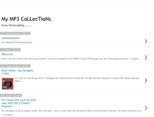 Tablet Screenshot of mp3scollector.blogspot.com