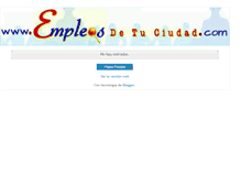 Tablet Screenshot of empleados-empleosdetuciudad.blogspot.com