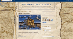 Desktop Screenshot of michiganlighthouses.blogspot.com