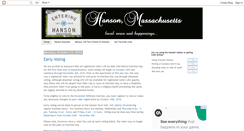 Desktop Screenshot of hansonmassachusetts.blogspot.com