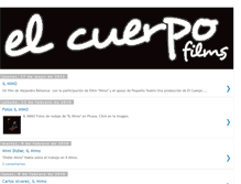 Tablet Screenshot of elcuerpofilms.blogspot.com