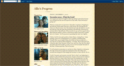 Desktop Screenshot of alliecagen.blogspot.com
