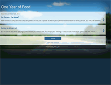 Tablet Screenshot of 365daysofjournalingmyfood.blogspot.com