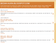 Tablet Screenshot of bedah-aura.blogspot.com