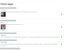 Tablet Screenshot of chrishastapes.blogspot.com