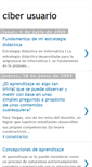 Mobile Screenshot of ciberusuario.blogspot.com