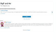 Tablet Screenshot of bigpandme.blogspot.com