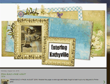 Tablet Screenshot of enteringkathyville.blogspot.com