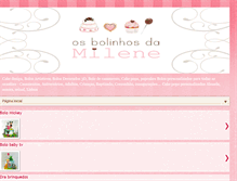 Tablet Screenshot of osbolinhosdamilene.blogspot.com