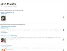 Tablet Screenshot of hannahsophia15anos.blogspot.com