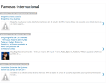 Tablet Screenshot of famososinternacional.blogspot.com