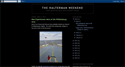 Desktop Screenshot of haltermanweekend.blogspot.com