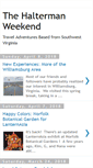 Mobile Screenshot of haltermanweekend.blogspot.com