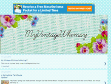 Tablet Screenshot of myvintagewhimsy.blogspot.com