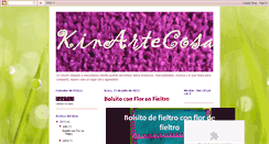 Desktop Screenshot of kinartecosas.blogspot.com