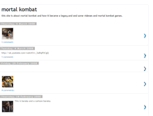 Tablet Screenshot of mbowness-mortalkombat.blogspot.com