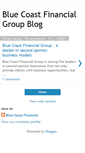 Mobile Screenshot of blue-coast-financial-group.blogspot.com