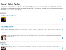 Tablet Screenshot of oceandriveradio.blogspot.com