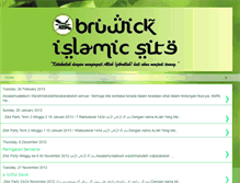 Tablet Screenshot of bruwickislamicsite.blogspot.com