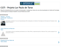 Tablet Screenshot of larpaulodetarsoprojeto.blogspot.com