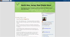 Desktop Screenshot of northnjrealestatenews.blogspot.com