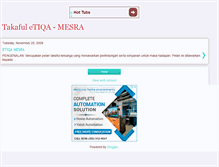 Tablet Screenshot of etiqamesra.blogspot.com