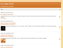 Tablet Screenshot of lacasacilc.blogspot.com