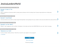 Tablet Screenshot of jessicalandonsworld.blogspot.com