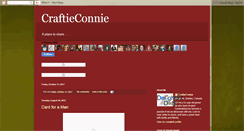Desktop Screenshot of craftieconnie.blogspot.com