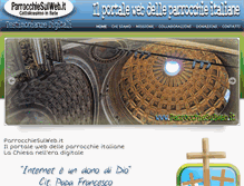 Tablet Screenshot of parrocchiesulweb.blogspot.com