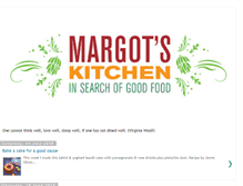 Tablet Screenshot of margotskitchen.blogspot.com