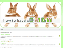 Tablet Screenshot of howtohaveababy.blogspot.com