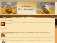 Tablet Screenshot of bemaventuradasclarissas.blogspot.com