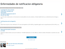 Tablet Screenshot of enfermedadesdenotificacionobligatoria.blogspot.com