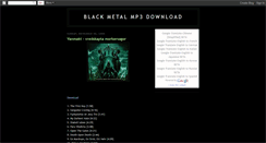 Desktop Screenshot of blackmetals.blogspot.com