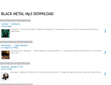Tablet Screenshot of blackmetals.blogspot.com