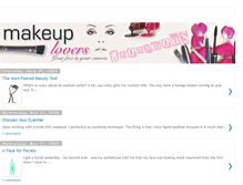 Tablet Screenshot of makeup-lovers.blogspot.com