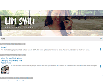 Tablet Screenshot of lim-syau.blogspot.com