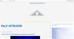 Desktop Screenshot of paleintruder.blogspot.com